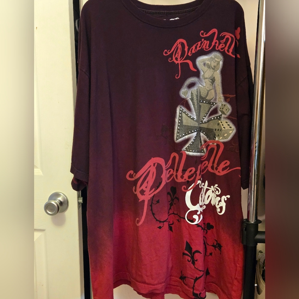 2 Shirts Mens Size 4XL PELLE PELLE
